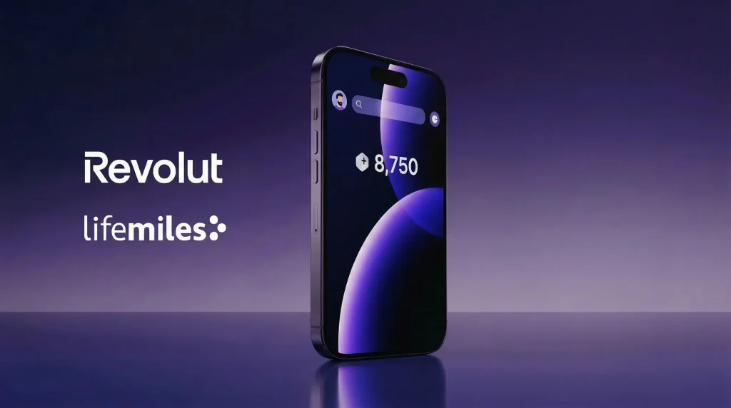 Revolut agora permite transferência de pontos para LifeMiles