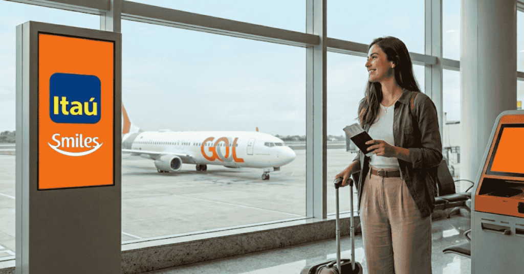 Smiles oferece até 70% de bônus na transferência de pontos Itaú