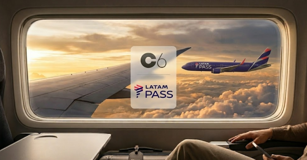 C6 Bank e LATAM Pass: abra a Conta Global e ganhe até 12.000 milhas