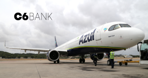 Ganhe até 120% de bônus ao transferir pontos do C6 Bank para o Azul Fidelidade