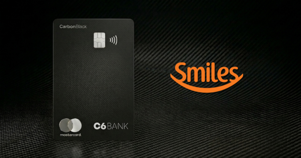 Smiles oferece até 70% de bônus na transferência de pontos C6 Bank