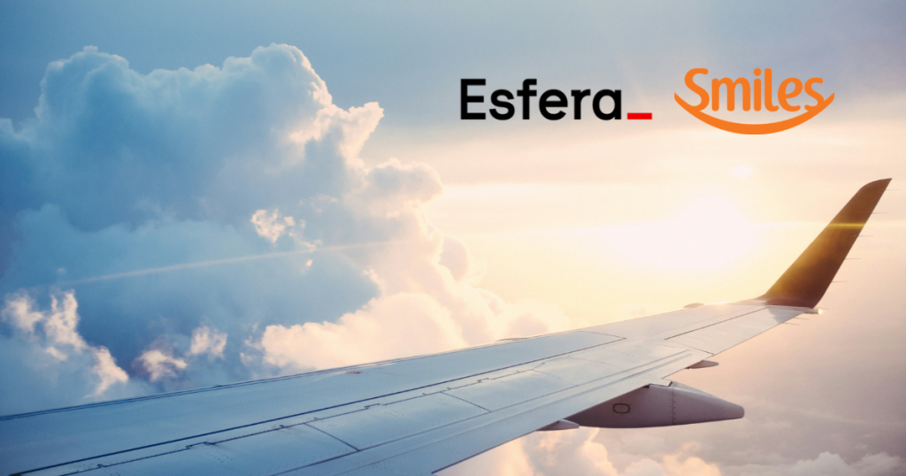 Smiles oferece até 75% de bônus na transferência de pontos Esfera