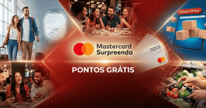 Mastercard Surpreenda oferece 15 pontos grátis com cupom exclusivo