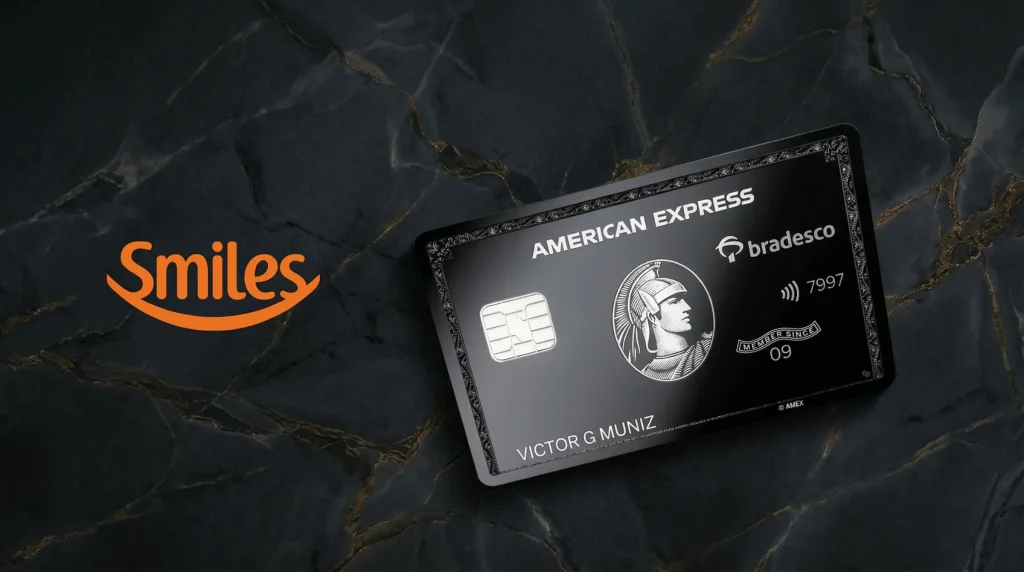 Centurion Card Bradesco: Upgrade Diamante na Smiles