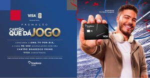 Visa e Bradesco sorteiam mais de R$ 100 mil em prêmios para a Copa 2026