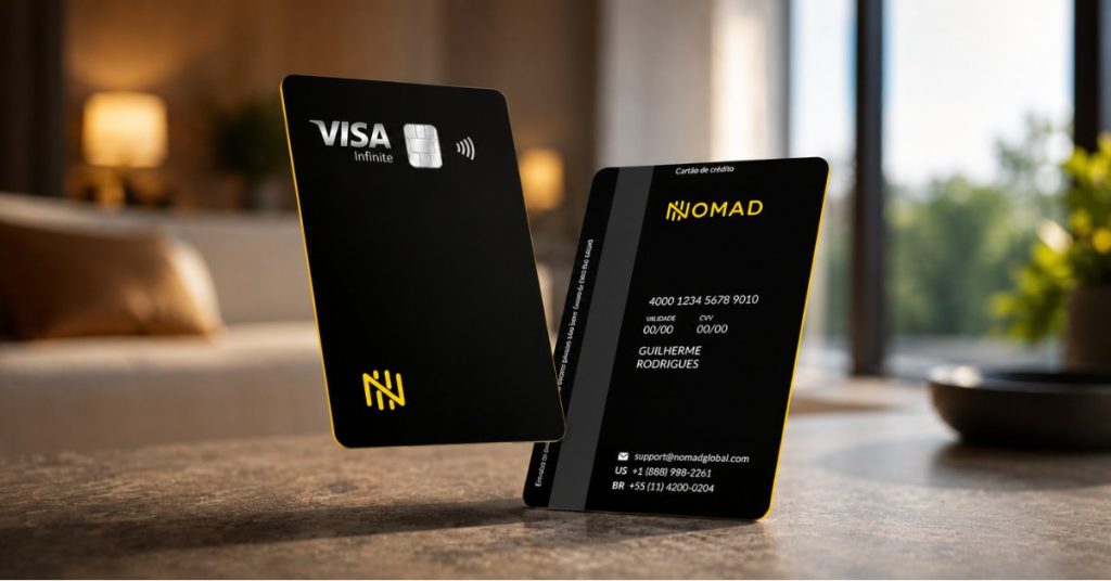 Nomad Explorer Visa Infinite volta a ser emitido — agora com pontos por gasto na fatura