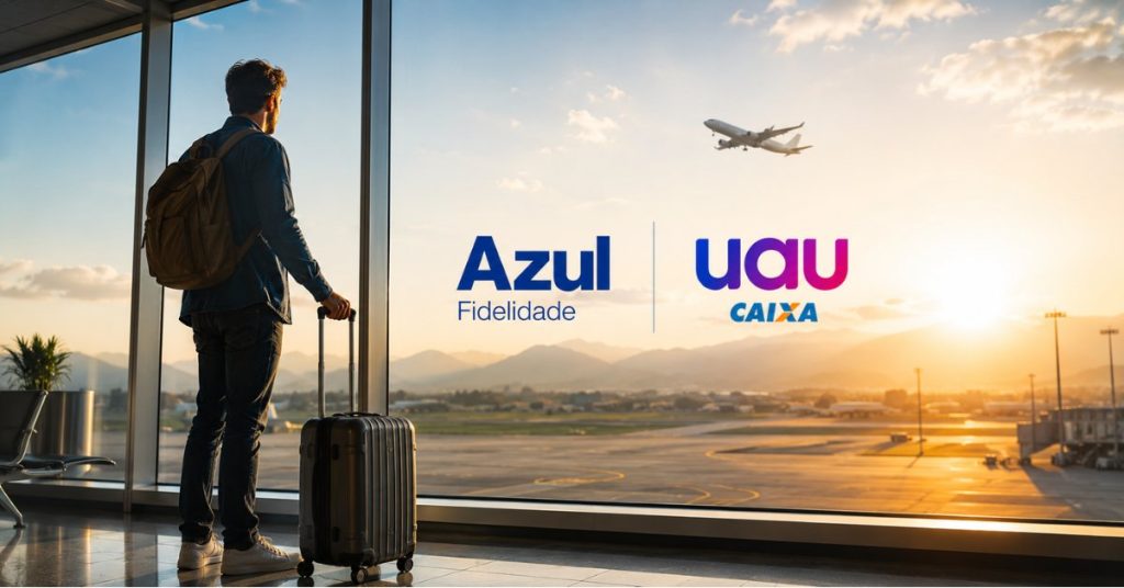 Azul Fidelidade oferece até 110% de bônus na transferência de pontos UAU Caixa