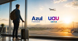 Azul Fidelidade oferece até 110% de bônus na transferência de pontos UAU Caixa