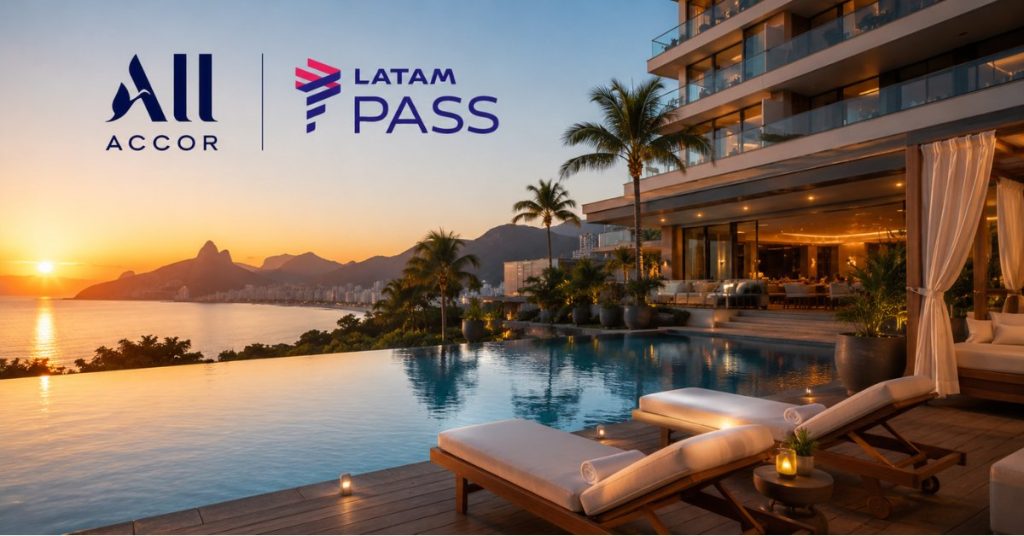 LATAM Pass e ALL Accor oferecem até 20% de bônus e paridade menor na transferência de pontos
