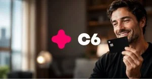 C6 Bank: abra uma conta e ganhe até 14.000 pontos livelo!