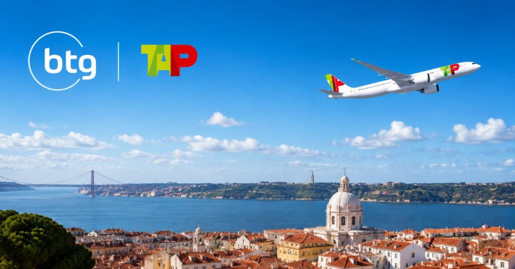 BTG Pactual libera transferência de pontos para o TAP Miles&Go com 20% de bônus no lançamento