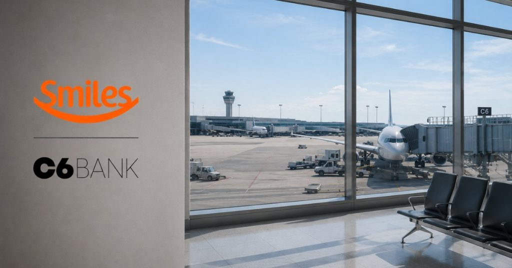 Smiles e C6 Bank oferecem até 70% de bônus na transferência de pontos