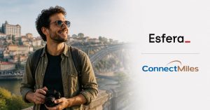 Esfera e ConnectMiles oferecem até 55% de bônus na transferência de pontos