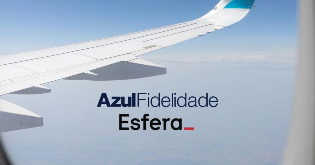 Azul Fidelidade oferece até 120% de bônus na transferência de pontos Esfera