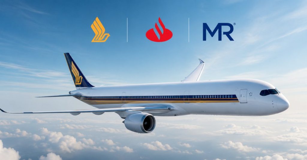 Santander encerra parceria com o KrisFlyer da Singapore Airlines