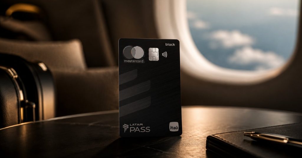 Ótimo! Peça o cartão LATAM Pass Itaú Black e ganhe até 70 mil milhas bônus