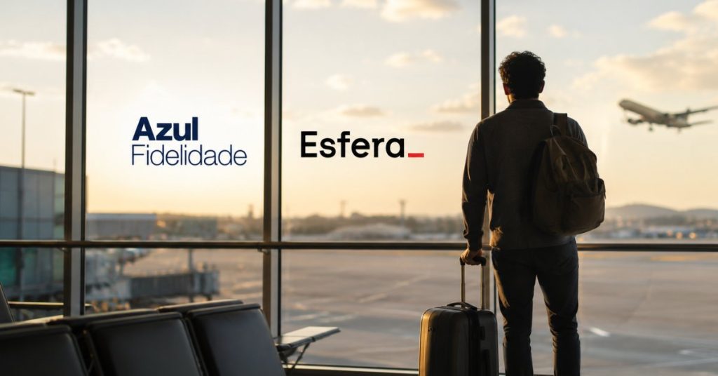 Azul Fidelidade tem até 115% de bônus na transferência de pontos Esfera
