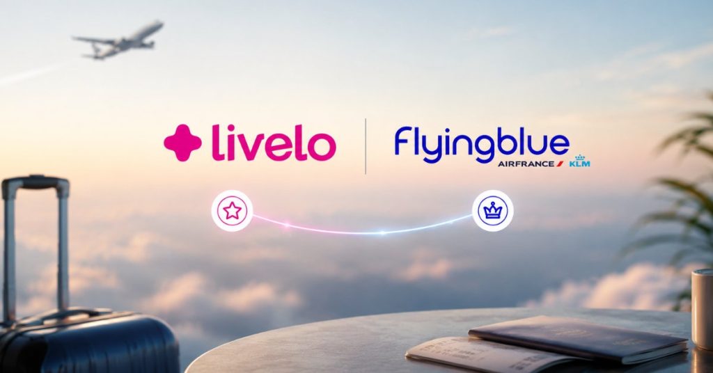 Livelo oferece 30% de bônus nas transferências de pontos para Flying Blue