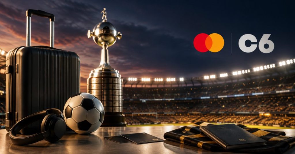 Participe! C6 Bank e Mastercard sorteiam viagem para a final da Libertadores