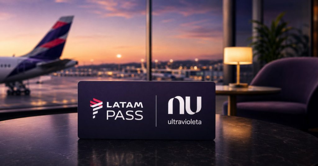 Ótimo! Ganhe 25% de bônus ao ativar o Modo Latam Pass do Nubank Ultravioleta