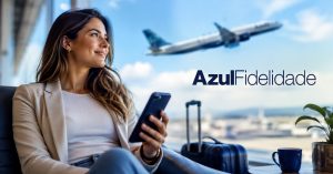 Azul Fidelidade oferece até 120% de bônus na transferência de pontos