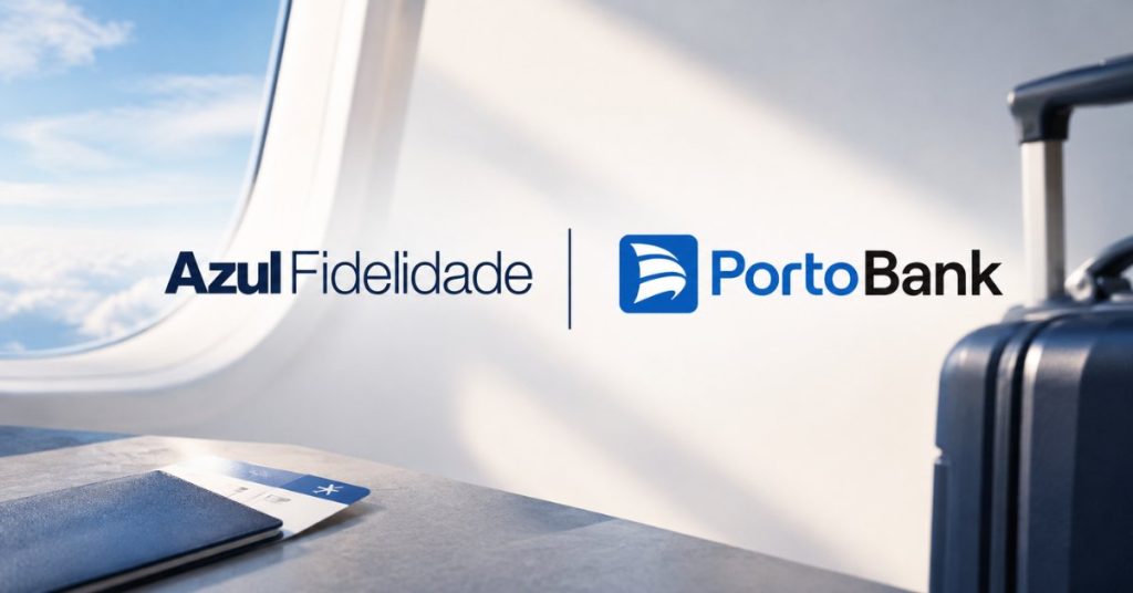 Azul Fidelidade dá até 110% de bônus na transferência de pontos do Porto Bank