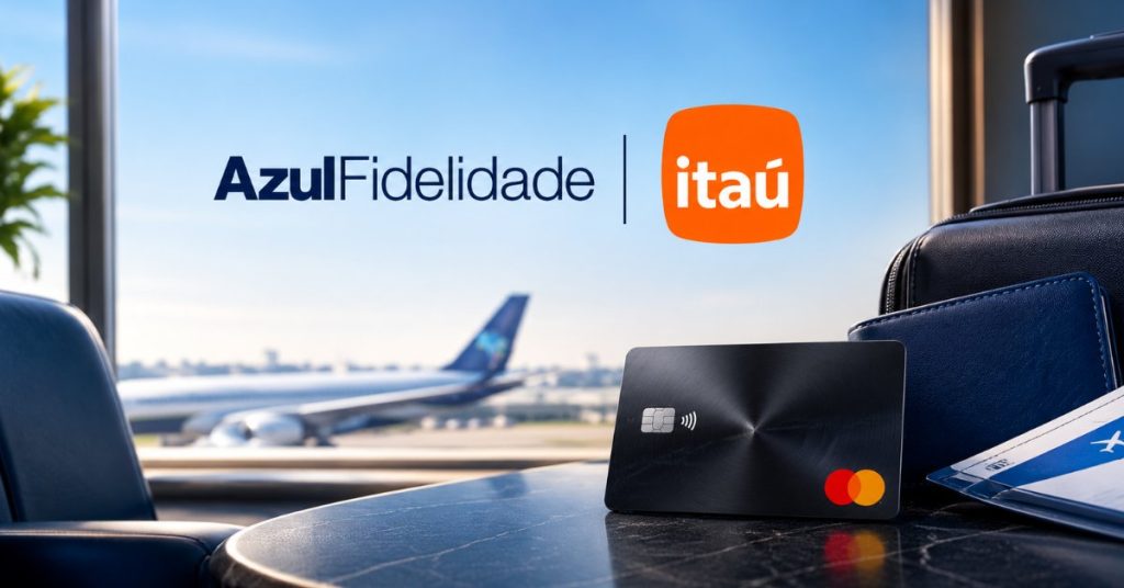 Azul Fidelidade e Itaú com 100% de bônus na transferência de pontos